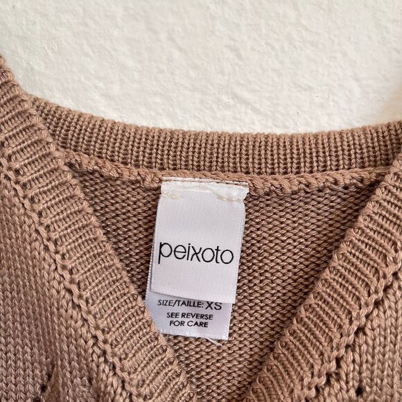 PEIXOTO Nora Knit Dress in Camel Knit - Picture 9 of 9